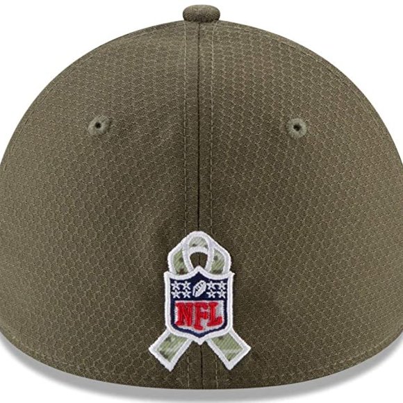 Rare L/XL 2017 Tennessee Titans New Era NFL Salute To Service 39Thirty Hat Cap - Picture 2 of 3